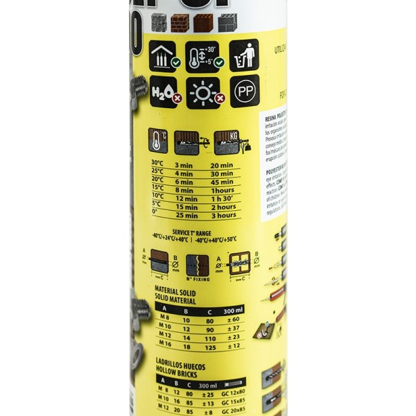Adhesivo Anclaje Quimico 300ml Poly-sf 300 Pennsylvania - Imagen 2