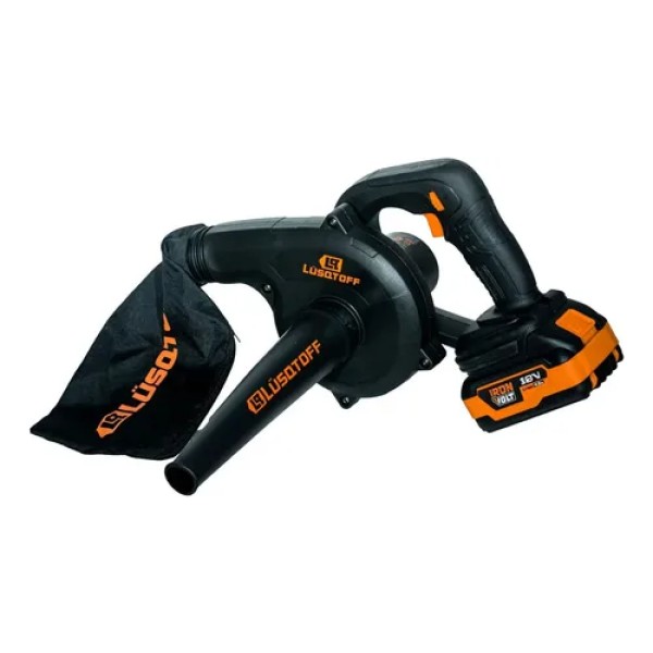 Soplador Aspirador Inalámbrico 18v C/bat 4ah Lusqtoff - Imagen 7