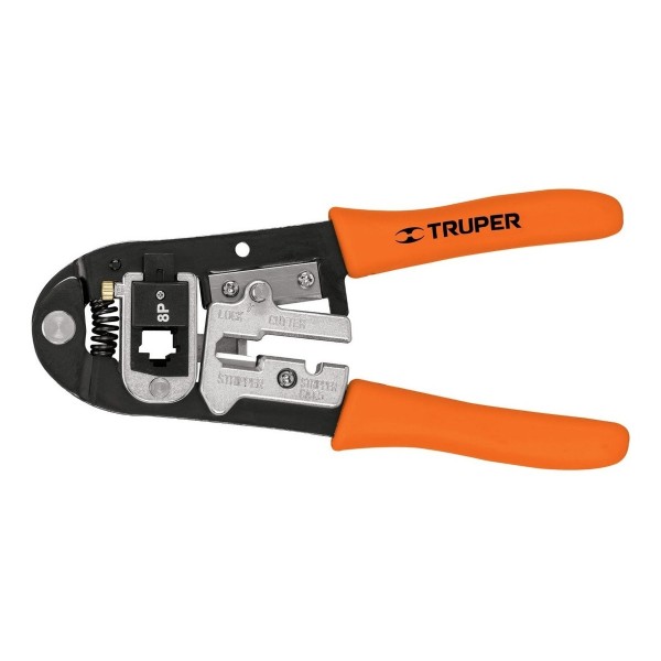 Pinza Crimpeadora Truper Multifuncion Prj-3x Rj-45 - Imagen 4