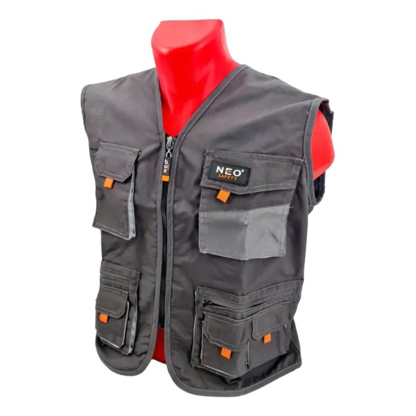 Chaleco De Trabajo Reforzado Con Bolsillos Neo Safety - Imagen 3