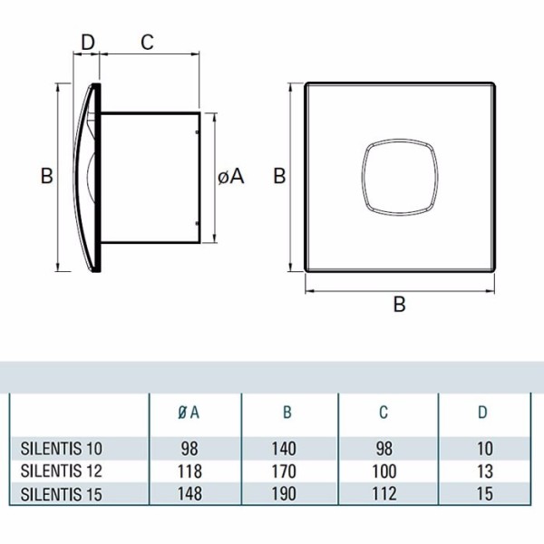 Extractor Baño Silentis 10 Para Baño Españoles 2 Años Gtia - Imagen 2