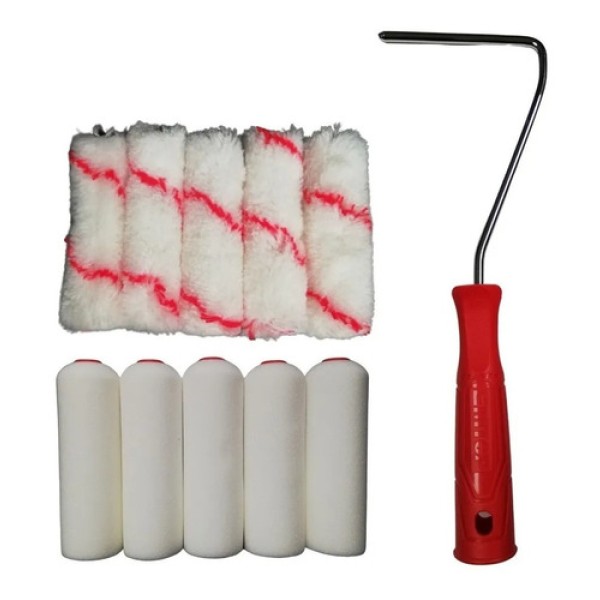 Kit Set Mini Rodillo 100mm 12 Pzs Emtop Ecbh121001