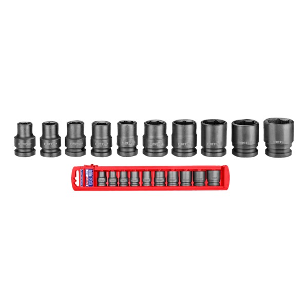 Set Dados Emtop 1/2'' Llave De Impacto 10 Dados Nro 10 - 24 - Imagen 2
