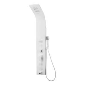 Panel Barral Columna De Ducha Pvc Color Blanco