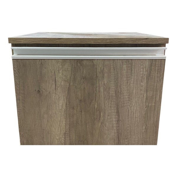 Mueble Aereo Solo De Baño 50x42x39 Para Bacha De Apoyo - Imagen 3
