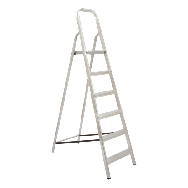 Escalera De Aluminio De 6 Escalones Maestro 120kg