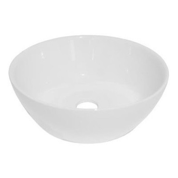 Bacha De Loza De Apoyo Pileta Oval Baño Sola B.olimpia - Imagen 6