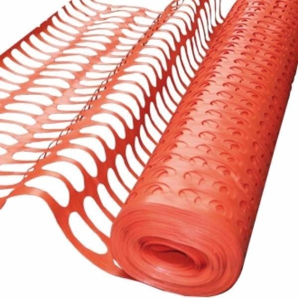 Malla Naranja Seguridad Para Obra Construcción 1.2 X 50 Mts! - Imagen 2