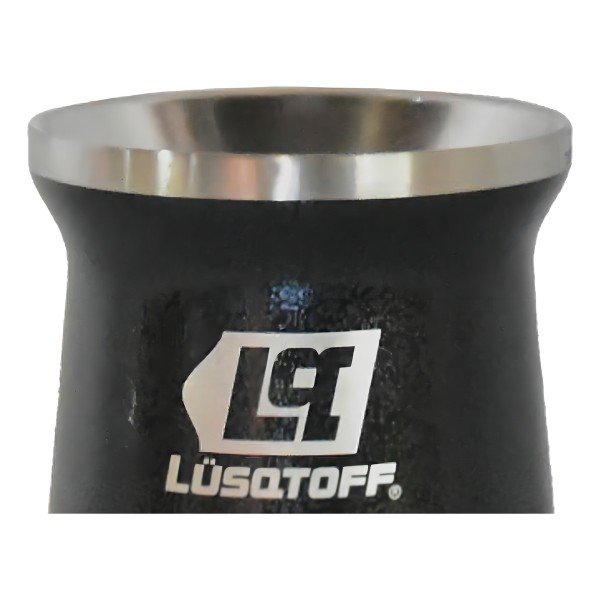 Mate Acero Inoxidable 300 Ml Lusqtoff Matl-9 Color Negro - Imagen 2