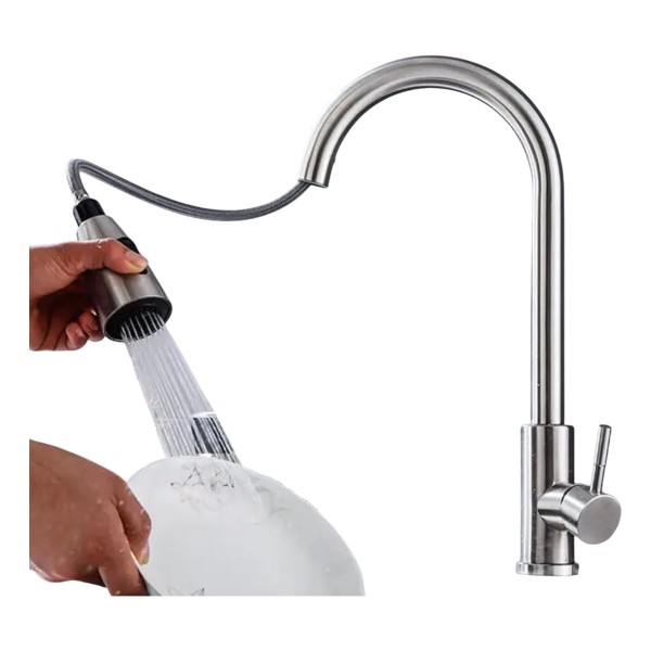 Grifo De Cocina Monocomando Extensible 5 Años Garantia - Imagen 3