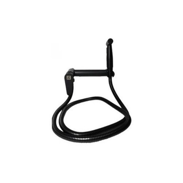 Ducha Higiénica Bidet Negro Mate 15 Cm Rimontti 5 Años Gtia - Imagen 3