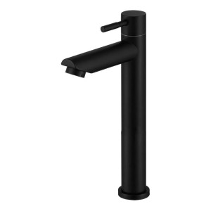 Monocomando Lavatorio Negro Mate 31cm Rimontti 5 Años Gtia