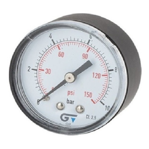 Manómetro Genebre Reloj 53mm 1/4 0-10bar / 0-150 Psi