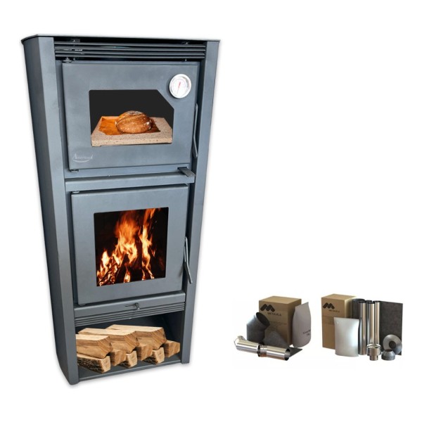 Calefactor Metávila Con Horno 1290gf Incluye Kit De Instalac - Imagen 2