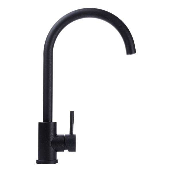 Monocomando Cocina Mesada Negro Mate Wico - Imagen 2