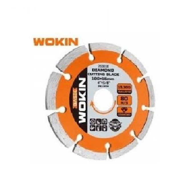 Disco Diamantado Segmentado 7 X7/8 180mm X 22.2mm Wokin - Imagen 2