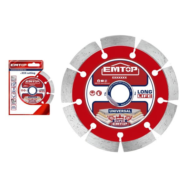 Disco Segmentado 9 230mm Emtop Eddc012302