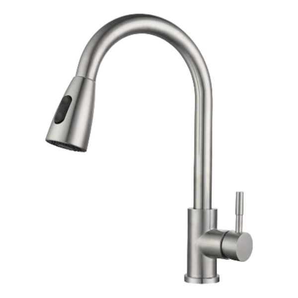 Grifo De Cocina Monocomando Extensible 5 Años Garantia