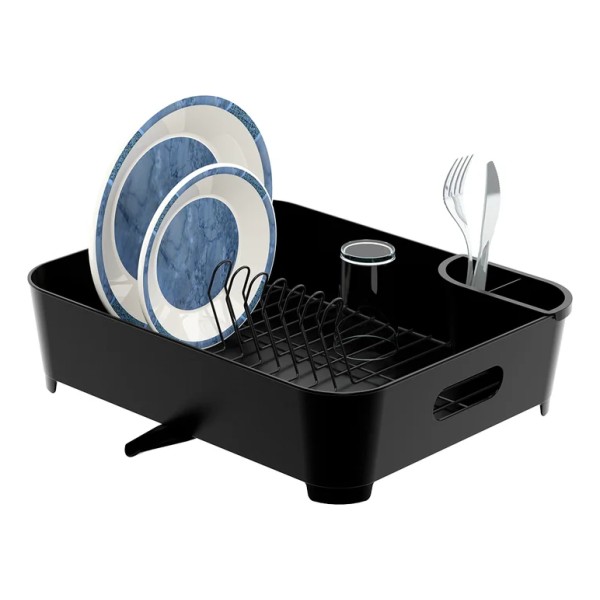 Escurridor De Platos Negro Mate Future