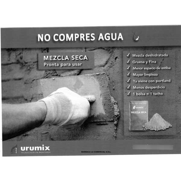 Mezcla Seca Fina Urumix Pack 2 Unidades - Imagen 3