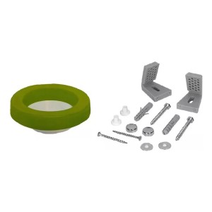 Kit Fijación Inodoro Y Goma De Asiento