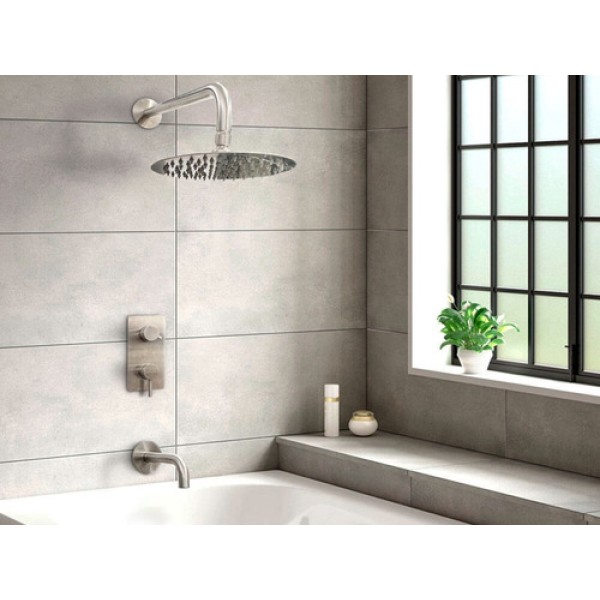 Ducha De Empotrar Acero Inox. Satinado Con Transferencia - Imagen 2