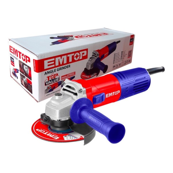 Amoladora Angular Emtop 125mm 5 900w Vel Variab 2 Años Gtia - Imagen 2