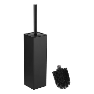 Escobilla Cepillo Inodoro Negro Mate Baño Ducha Accesorio