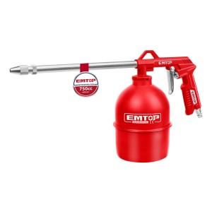 Pistola De Limpieza Metalica 750cc Emtop
