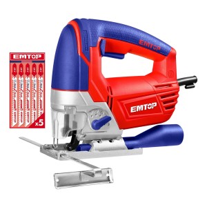Sierra Caladora 800w + Cuchillas Industrial Emtop Ejsw8001