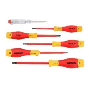 Set 6pcs Destornilladores Aislados 1000v Electricista Wokin