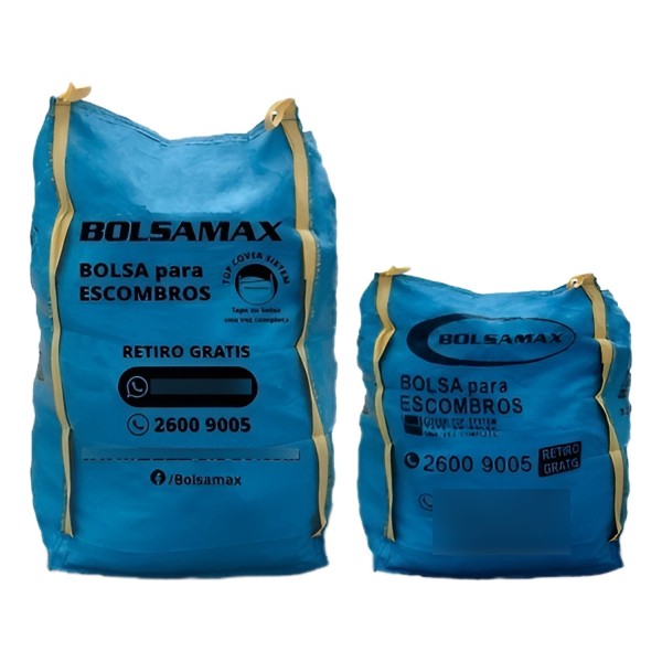 Bolsa Para Escombros 1 M3 Bolsamax - Retiro Sin Costo - Imagen 2