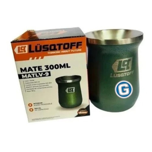 Mate Acero Inoxidable Térmico 300 Ml Lusqtoff Verde - Imagen 4