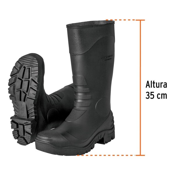 Bota De Lluvia Jardin Truper Impermeable Goma Pvc - Imagen 6