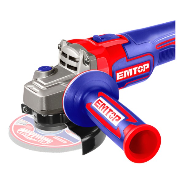 Amoladora A Bateria 20v Valija Emtop Con Bateria Y Cargador - Imagen 3