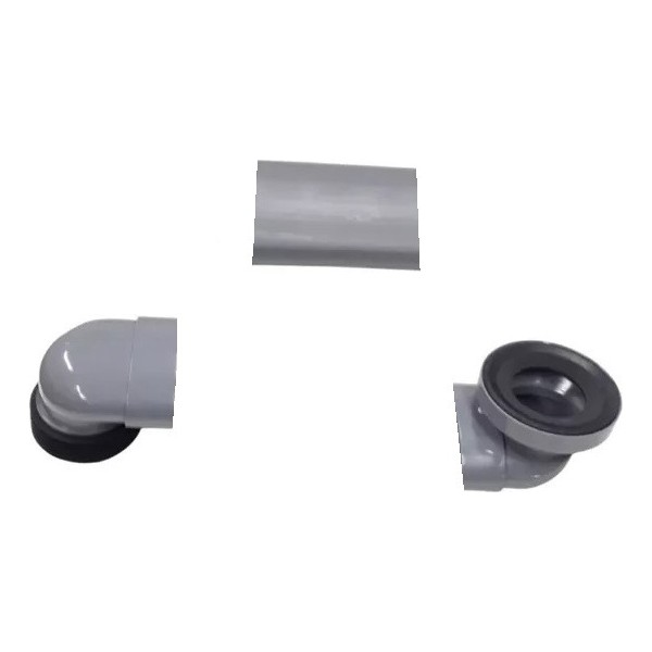 Desplazador Excéntrica Regulable Pvc P/inodoro Hasta 35 Cm