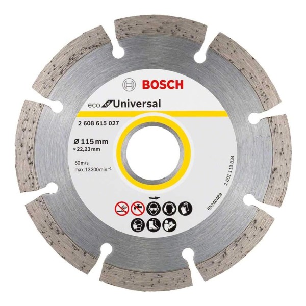 Disco De Corte Eco Universal Segmentado 115mm Bosch 4-1/2 - Imagen 4