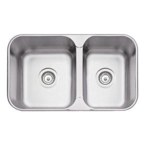 Pileta Y Media Tramontina Satinado Con Valvula Acero Inox