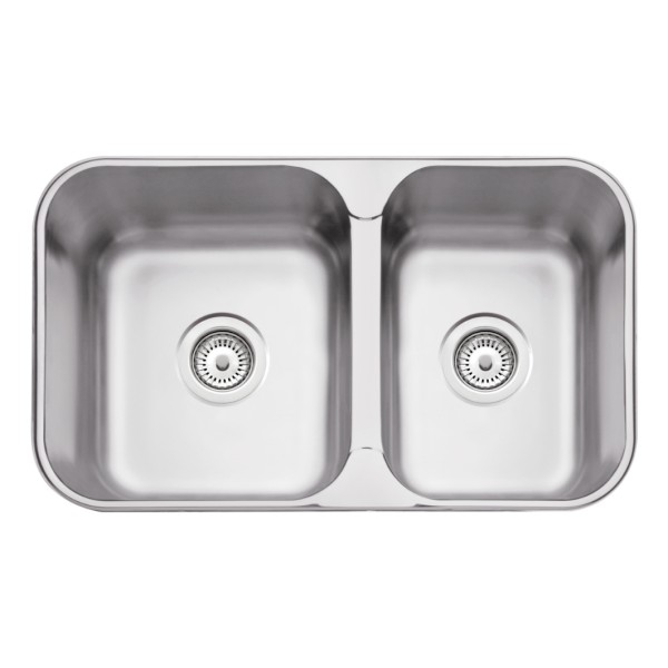 Pileta Y Media Tramontina Satinado Con Valvula Acero Inox