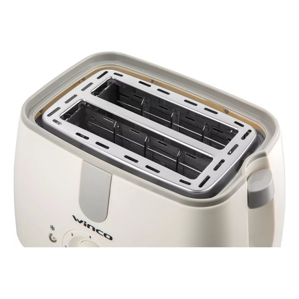 Tostadora Electrica Doble Winco W836 Blanca - Imagen 2