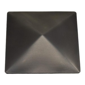 Tapa Sombrero Piramide P/caño Columna Hierro Tubular 50x50
