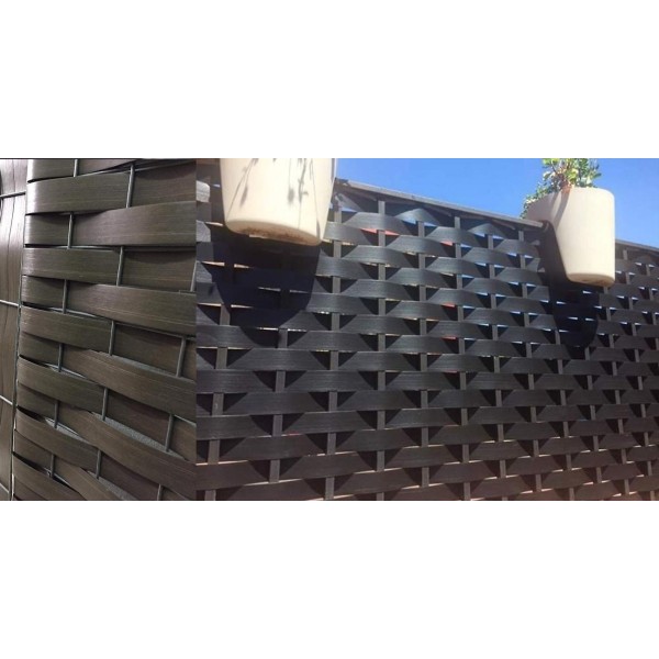 Cinta Cubre Rejas Cercos Premium 7,3cm Cm Ancho B.oli - Imagen 11