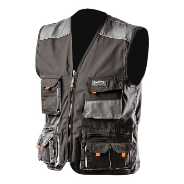 Chaleco De Trabajo Reforzado Con Bolsillos Neo Safety