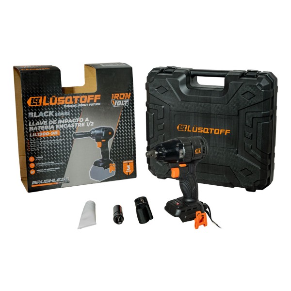 Llave Impacto Lusqtoff Lil1900-9b Encastre 1/2 Black Series - Imagen 5