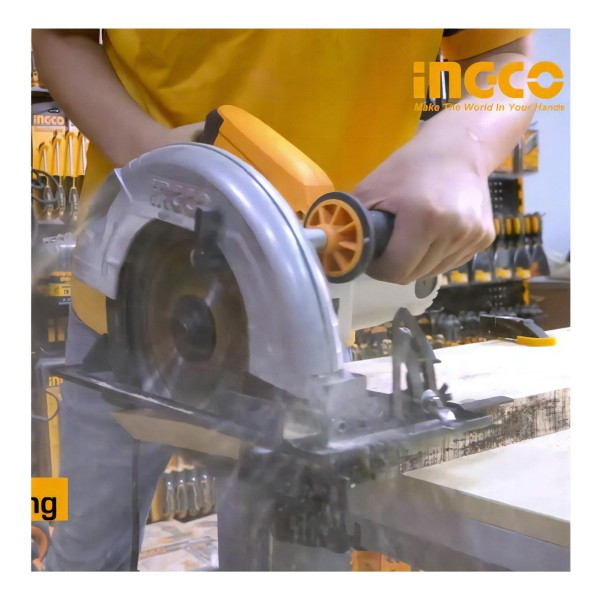 Sierra Circular Industrial De Mano Ingco Cs2358 Disco 9 1/4  220 - Imagen 4