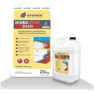 Urumix Hidro Stop Duo Seal Impermeable Sellador 20kg + 5lt