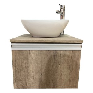Mueble Aereo Baño Completo Bacha + Mueble + Grifería + Acc