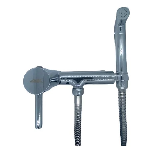 Monocomando Ducha Higiénica Bronce 10cm 5 Años De Garantia - Imagen 2