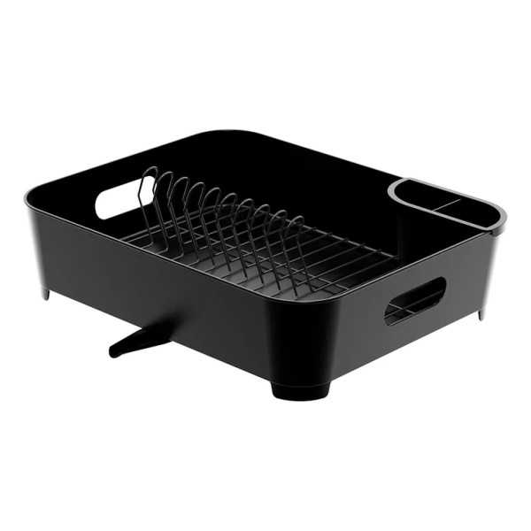 Escurridor De Platos Negro Mate Future - Imagen 2