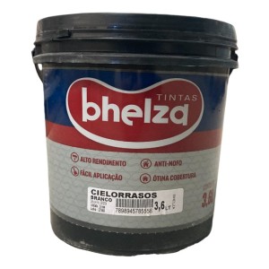 Pintura Cielorraso Interior Blanco 3.6lts Bhelza